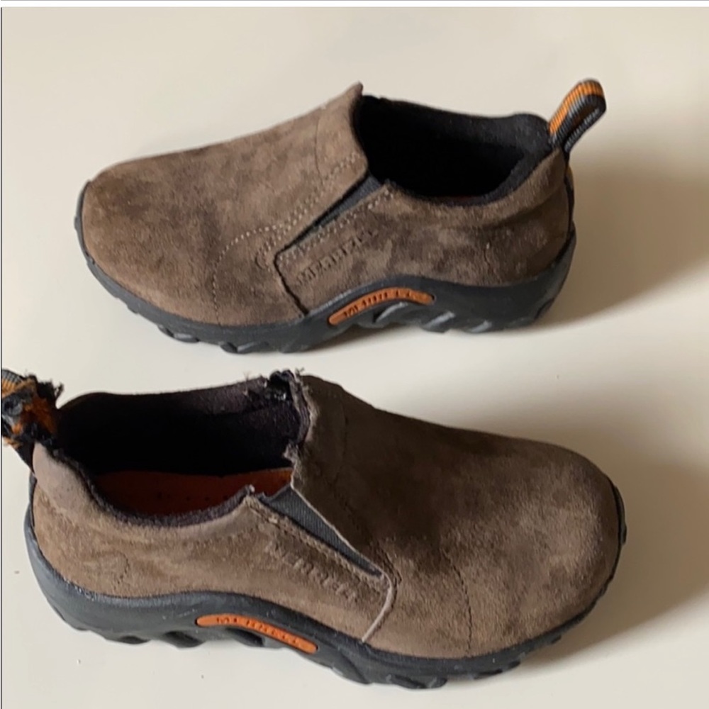 Merrell suede jungle Moc, toddler boys size 11